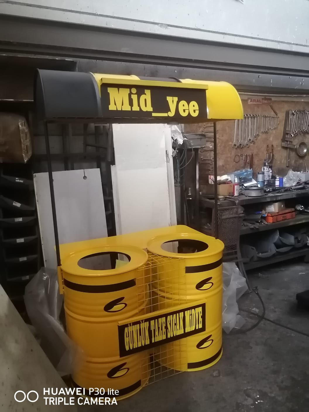 Varil Midye Tezgahı